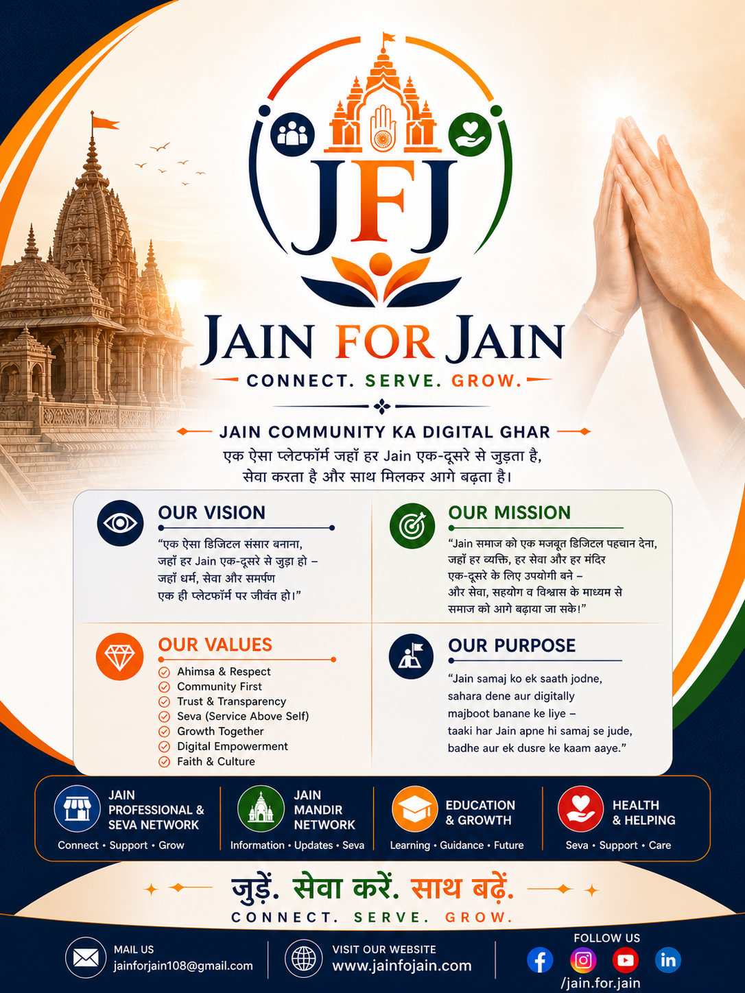 Jain For Jain Banner