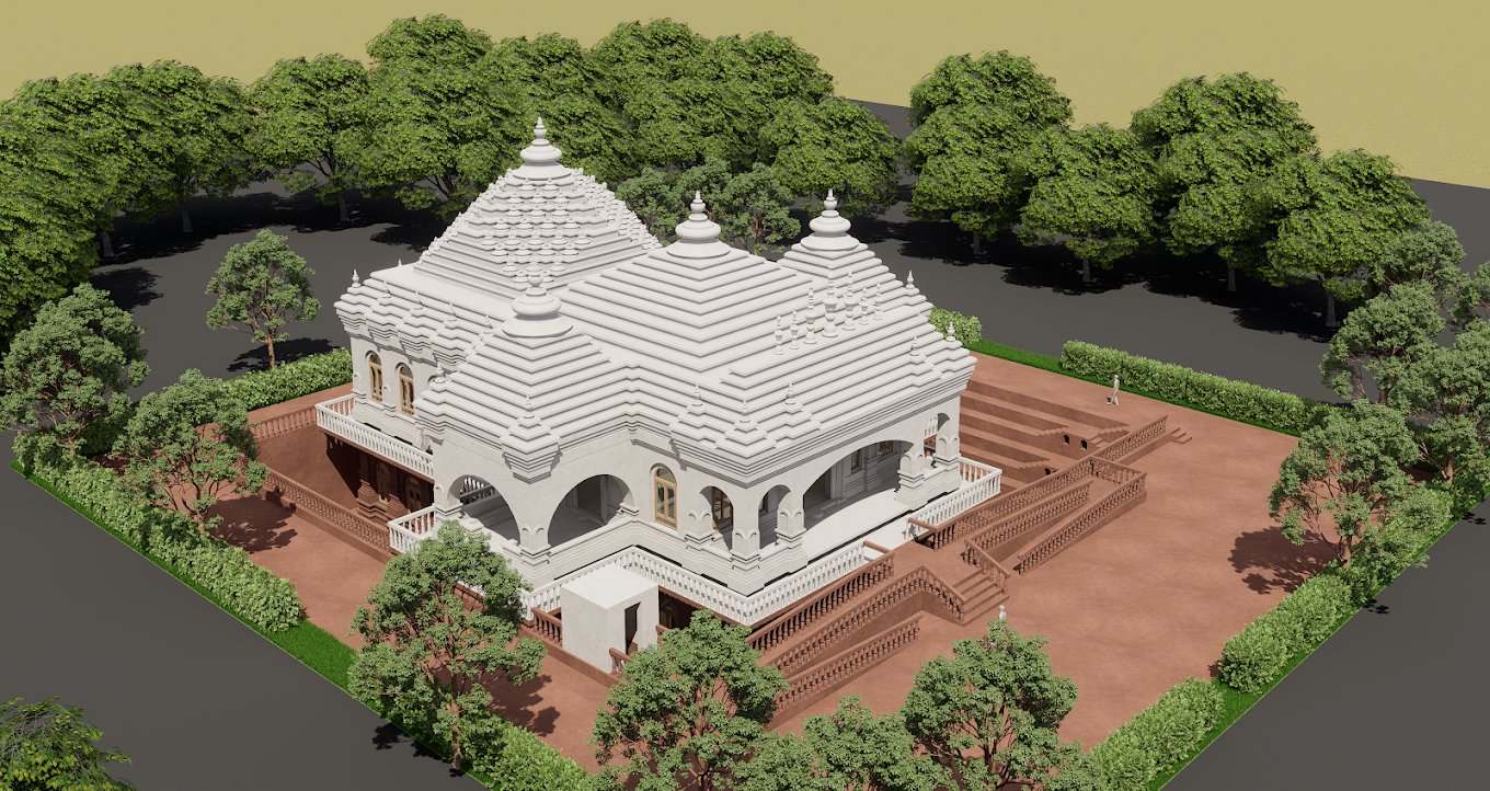 Shree Vardhman Gyan Teerth Jain Mandir Banner