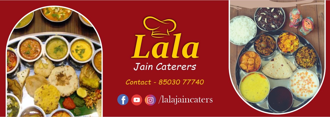 Lala Jain caterers Banner