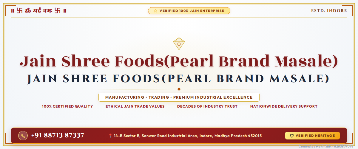 Jain Shree Foods(Pearl Brand Masale) Banner