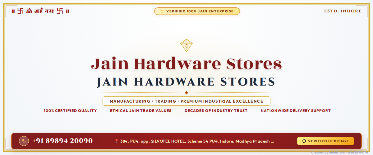 Jain Hardware Stores Banner