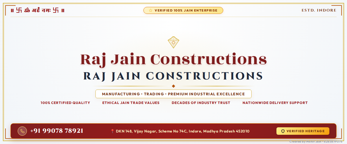 Raj Jain Constructions Banner