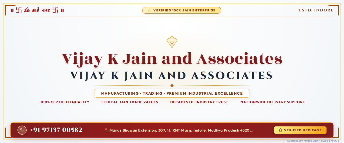 Vijay K Jain and Associates Banner