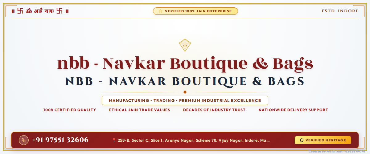 nbb - Navkar Boutique & Bags Banner