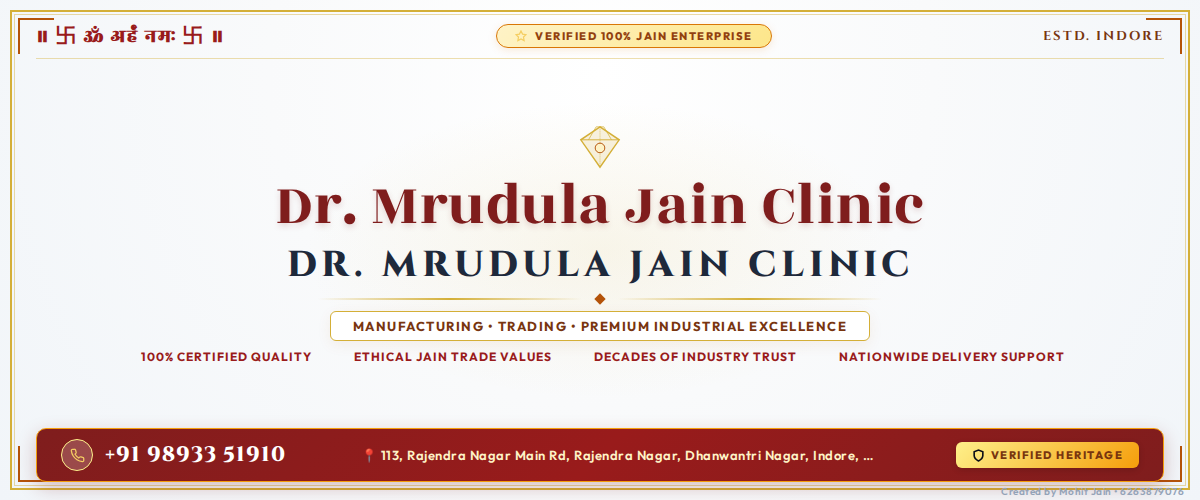 Dr. Mrudula Jain Clinic Banner