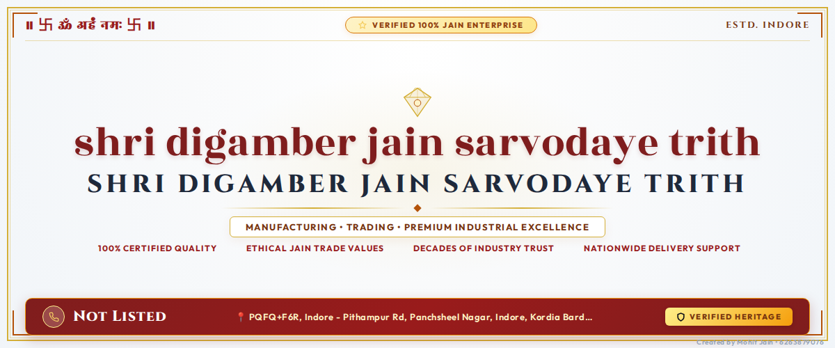 shri digamber jain sarvodaye trith Banner