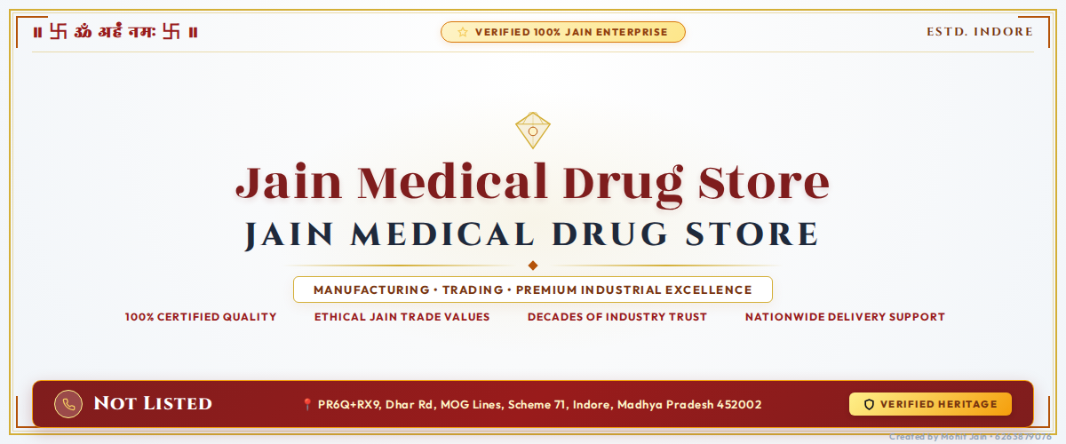 Jain Medical Drug Store Banner