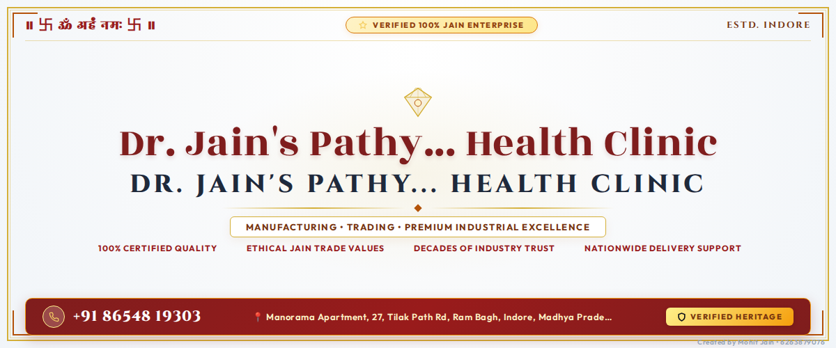 Dr. Jain's Pathy... Health Clinic Banner