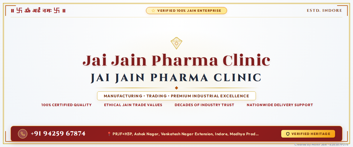 Jai Jain Pharma Clinic Banner