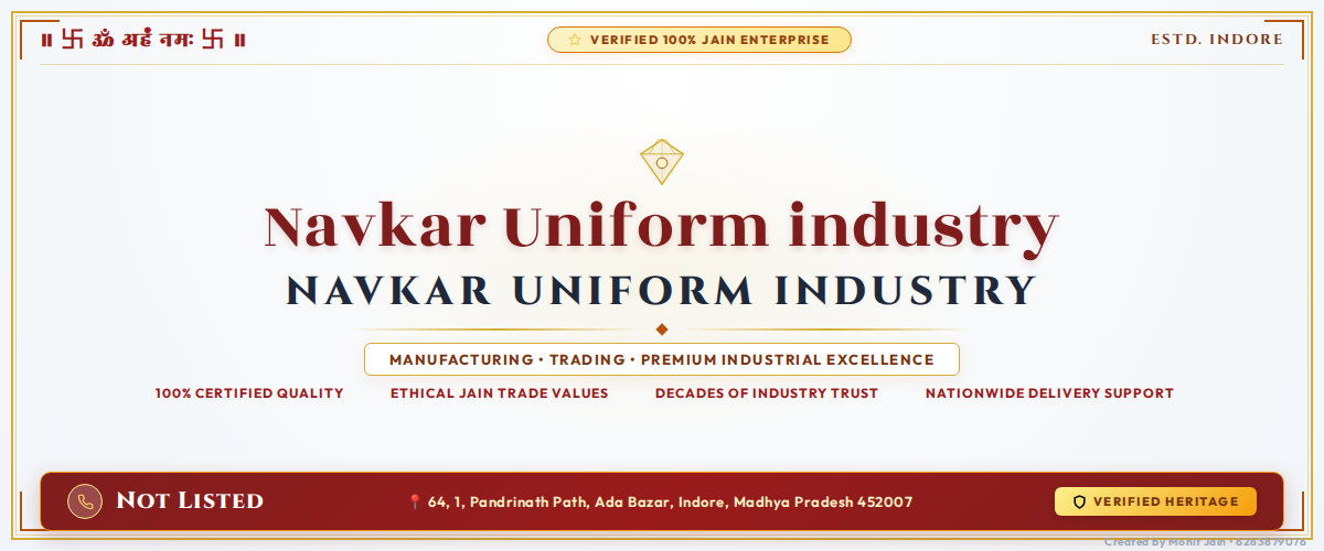 Navkar Uniform industry Banner