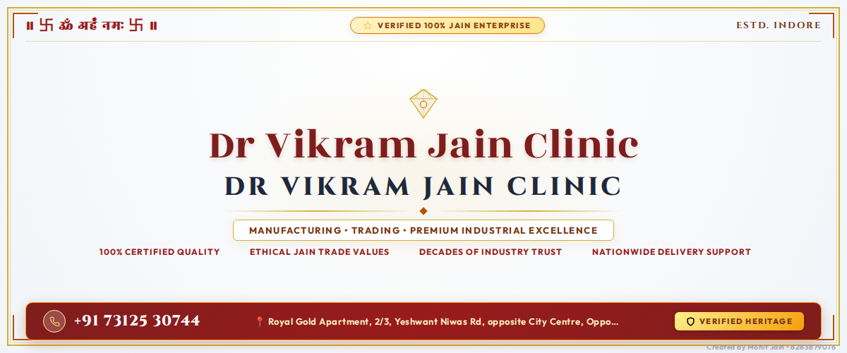 Dr Vikram Jain Clinic Banner