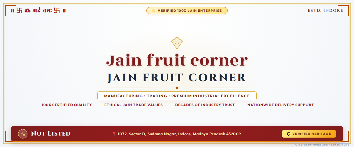 Jain fruit corner Banner
