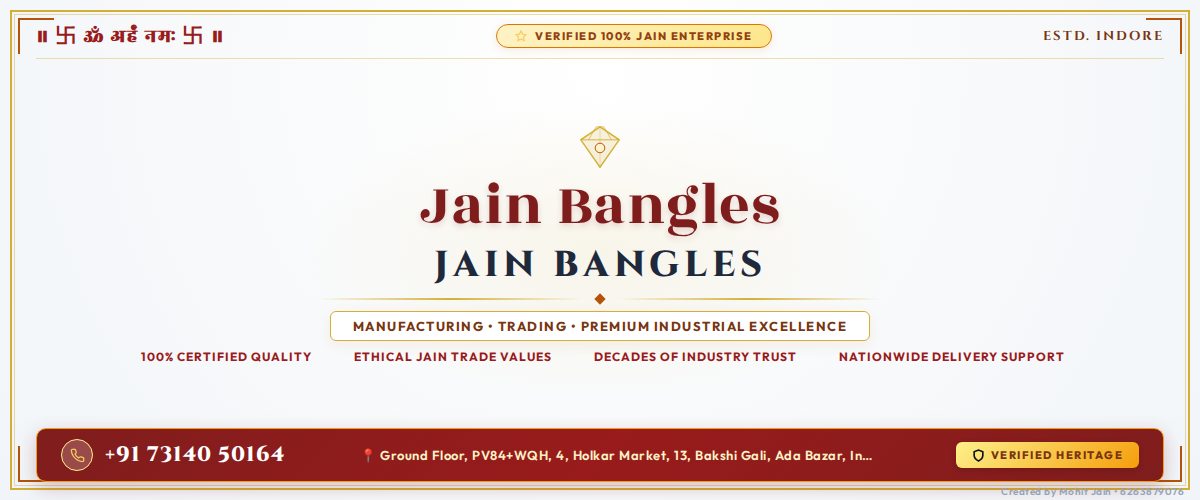 Jain Bangles Banner