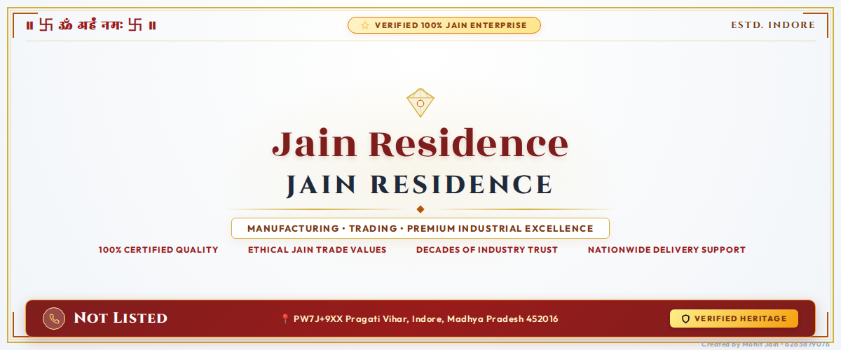 Jain Residence Banner