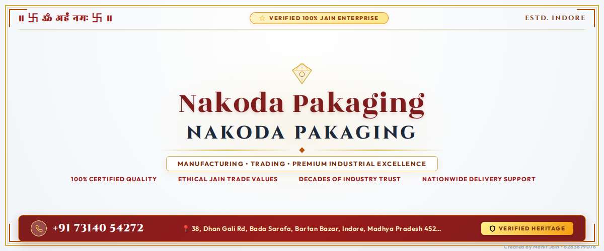 Nakoda Pakaging Banner