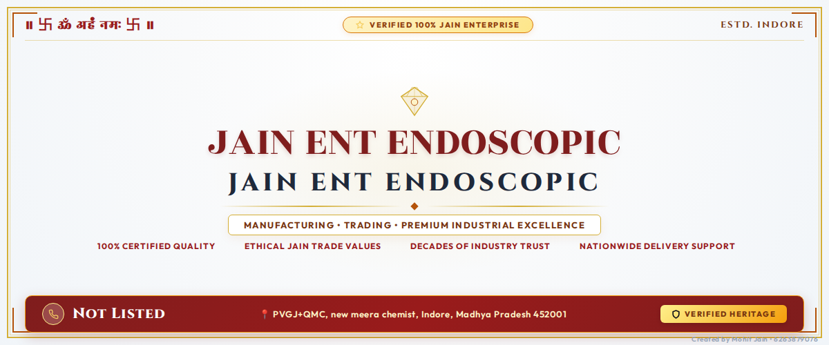 JAIN ENT ENDOSCOPIC - Indore (452001) Banner