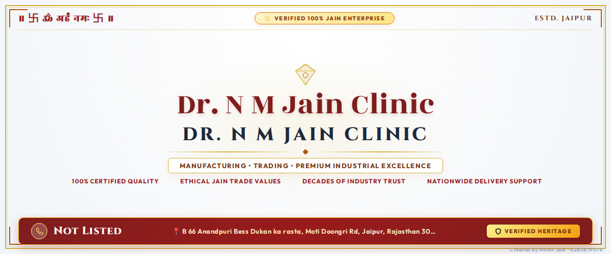 Dr. N M Jain Clinic (XGI) Banner
