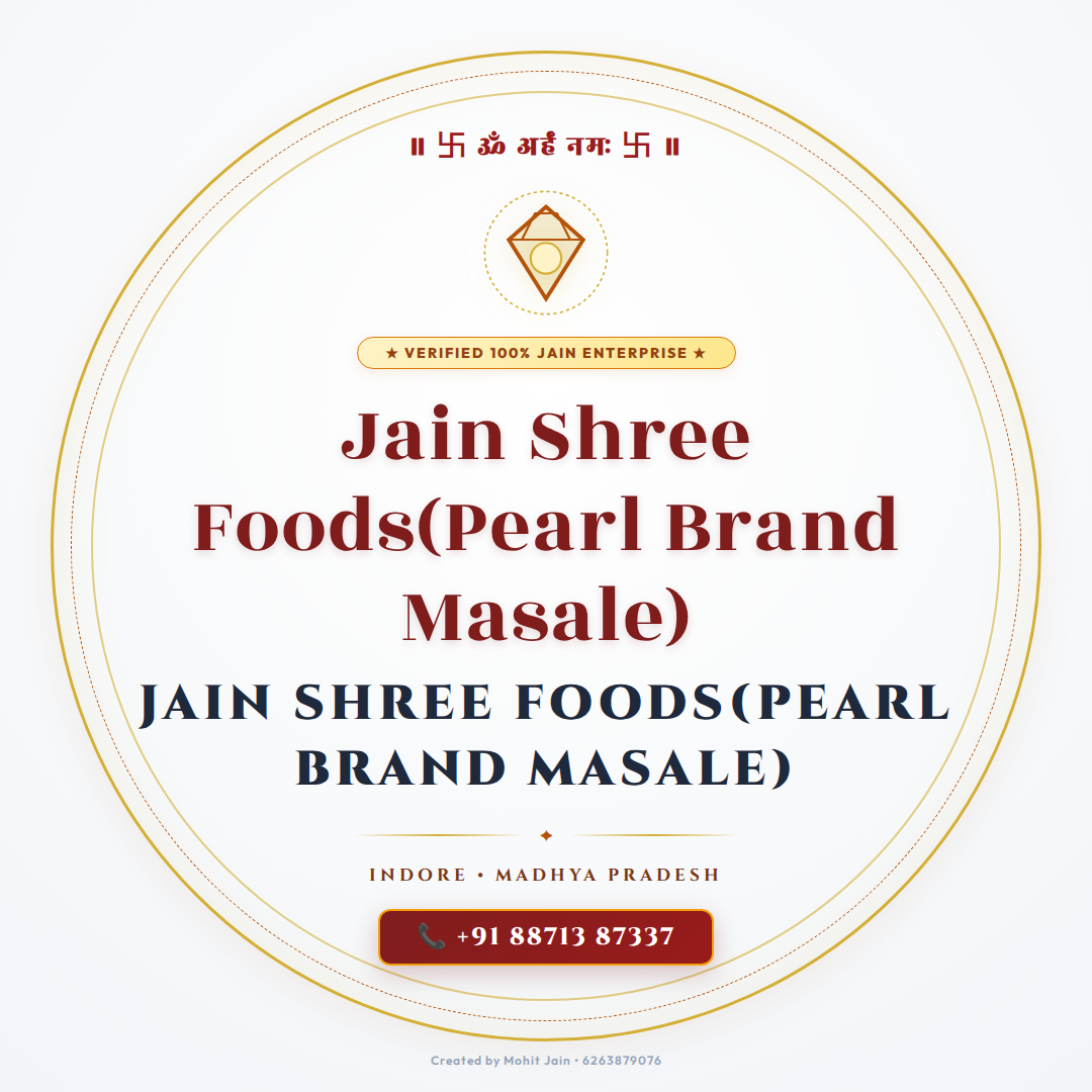 Jain Shree Foods(Pearl Brand Masale)