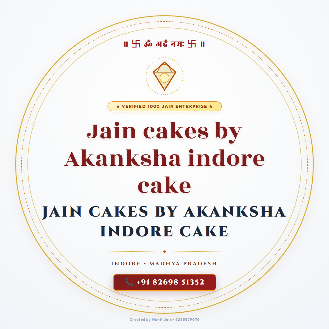 Jain cakes by Akanksha indore cake
