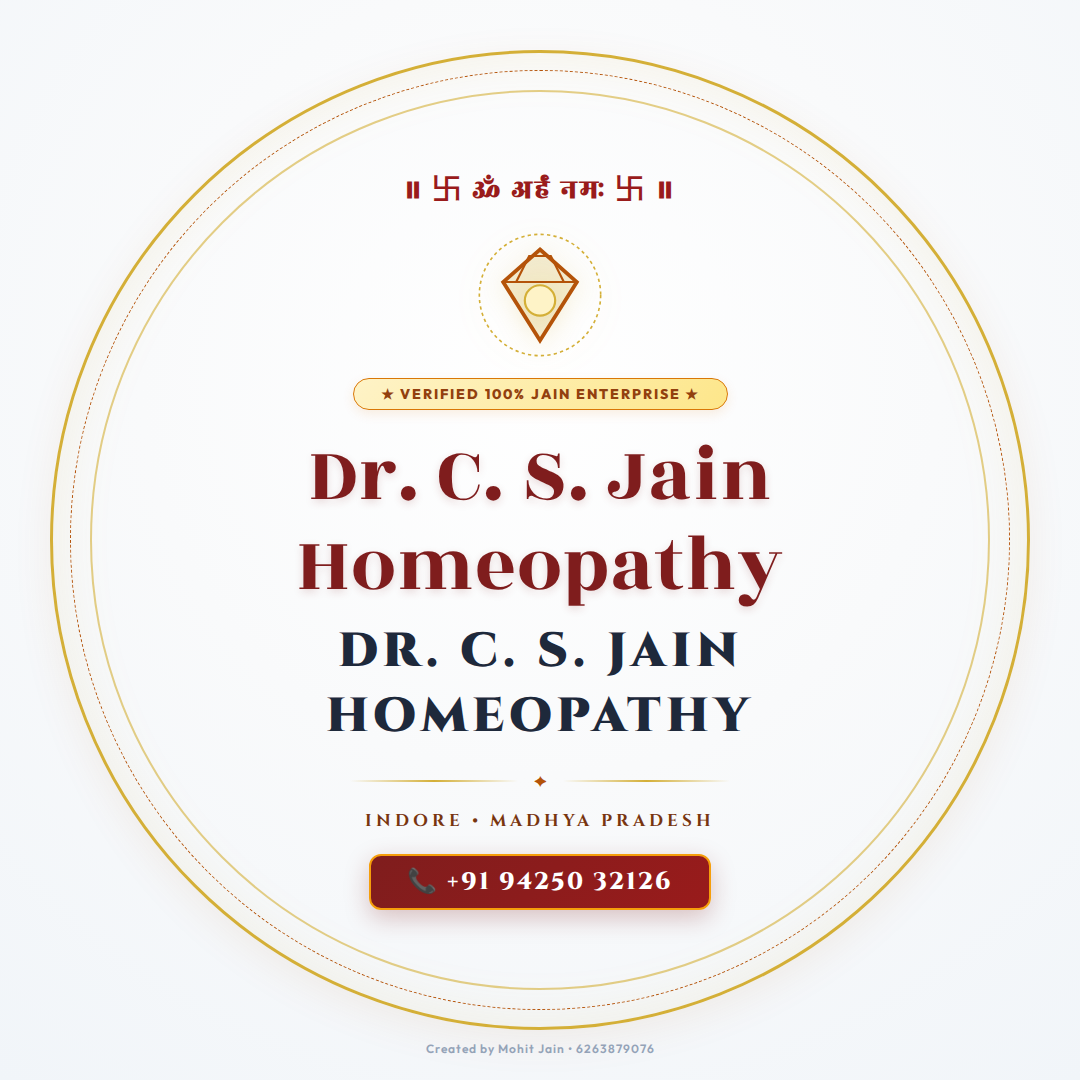Dr. C. S. Jain Homeopathy - Indore