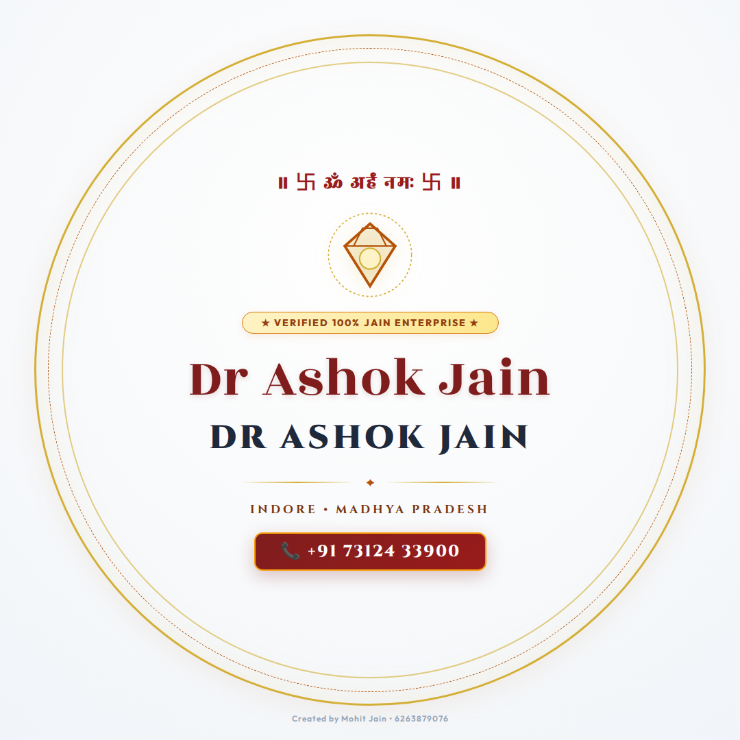 Dr Ashok Jain - Indore