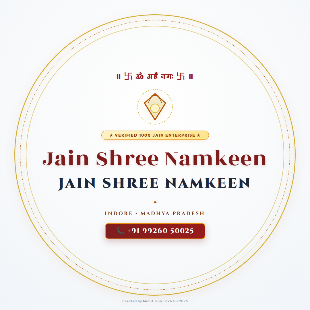 Jain Shree Namkeen - Indore