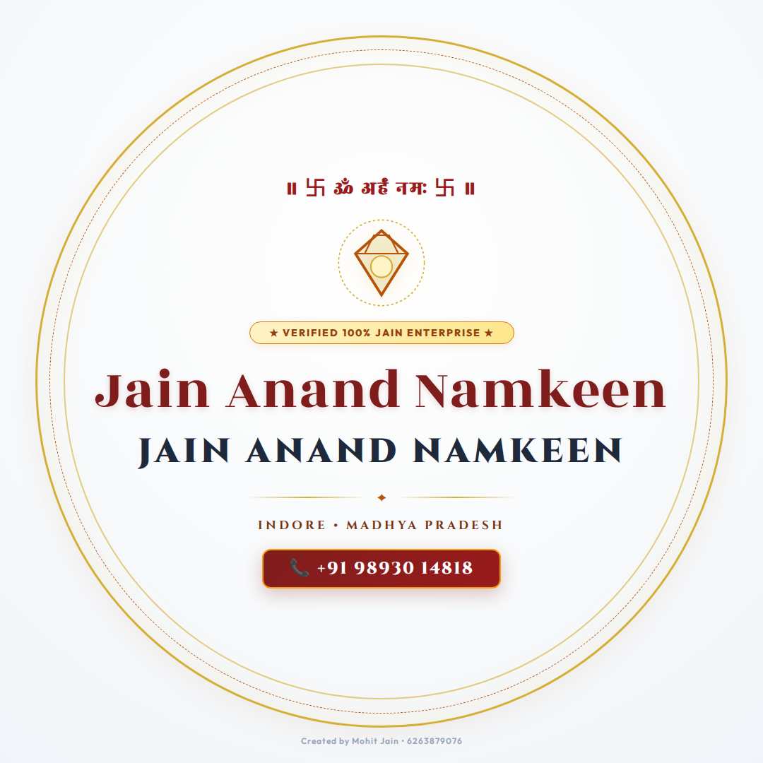 Jain Anand Namkeen - Indore