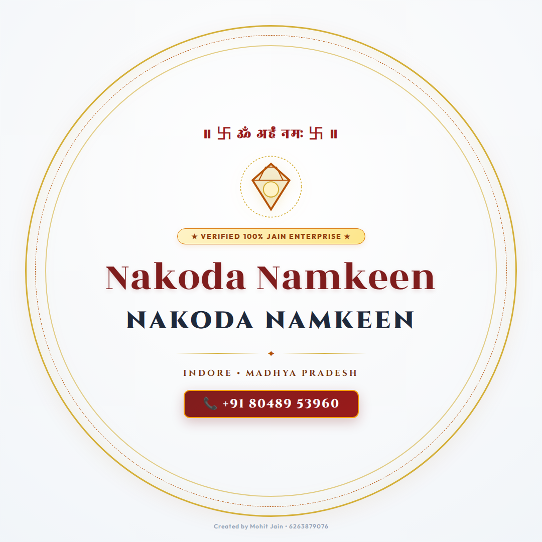 Nakoda Namkeen - Indore