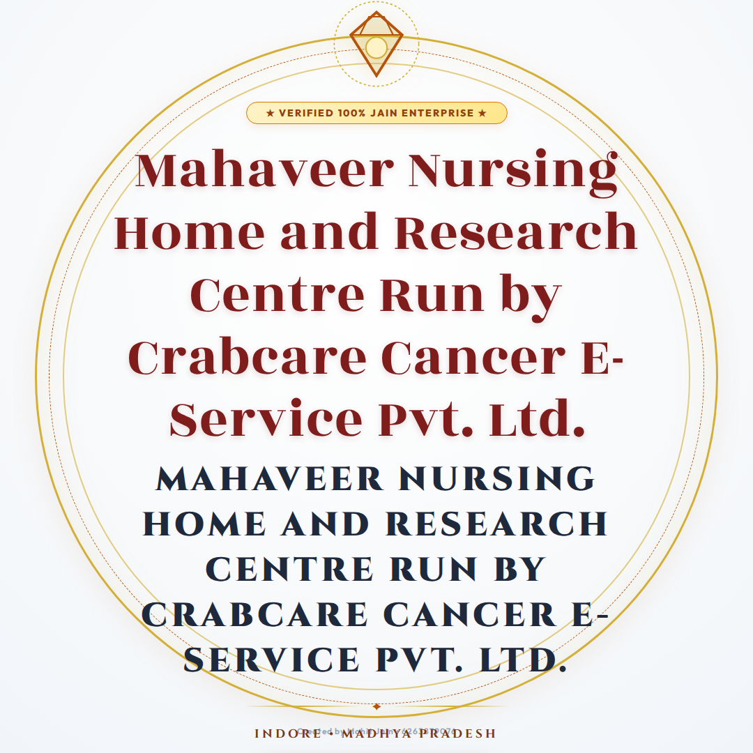 Mahaveer Nursing Home and Research Centre Run by Crabcare Cancer E-Service Pvt. Ltd.