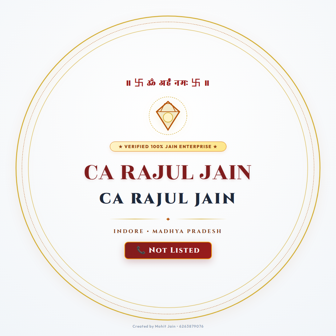 CA RAJUL JAIN