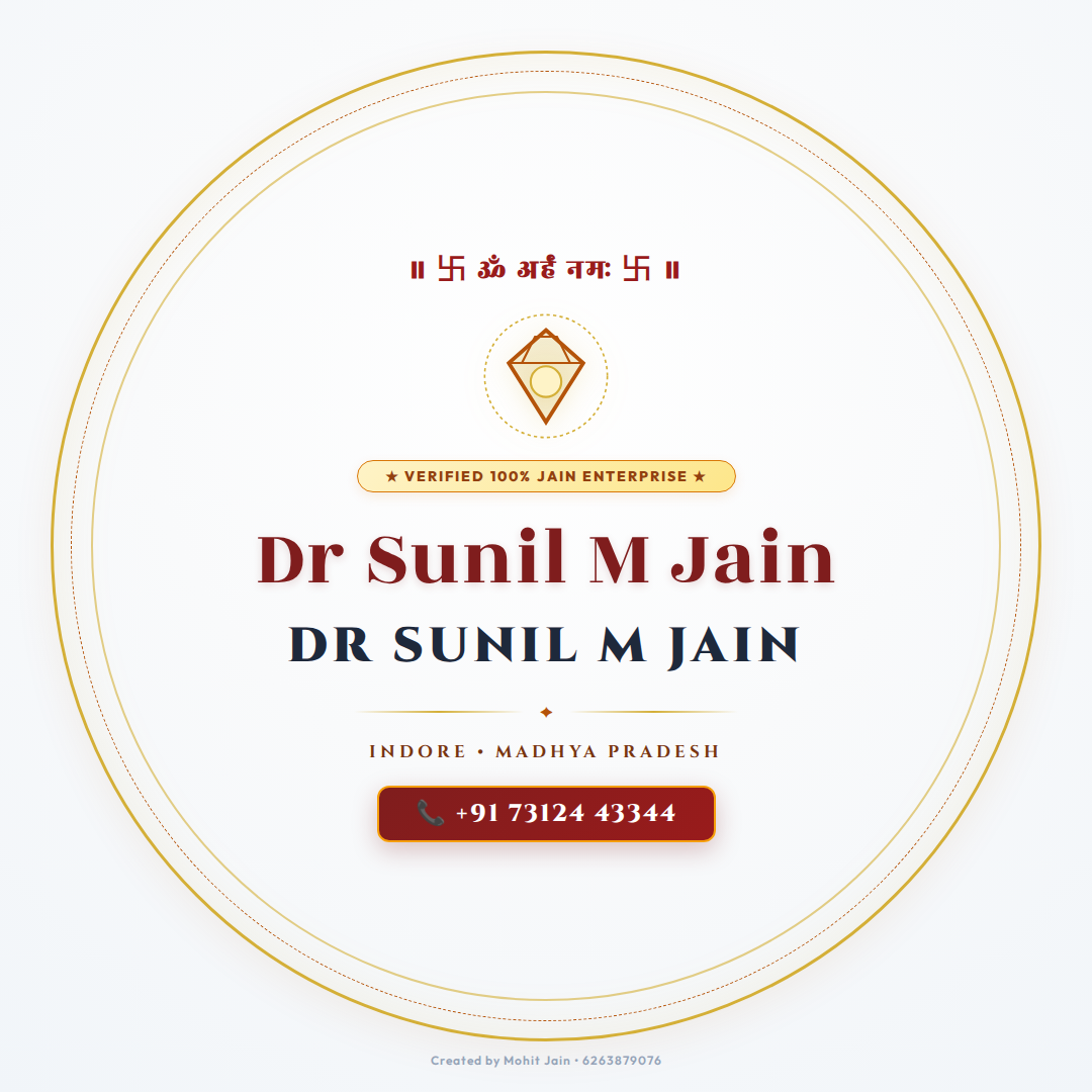 Dr Sunil M Jain