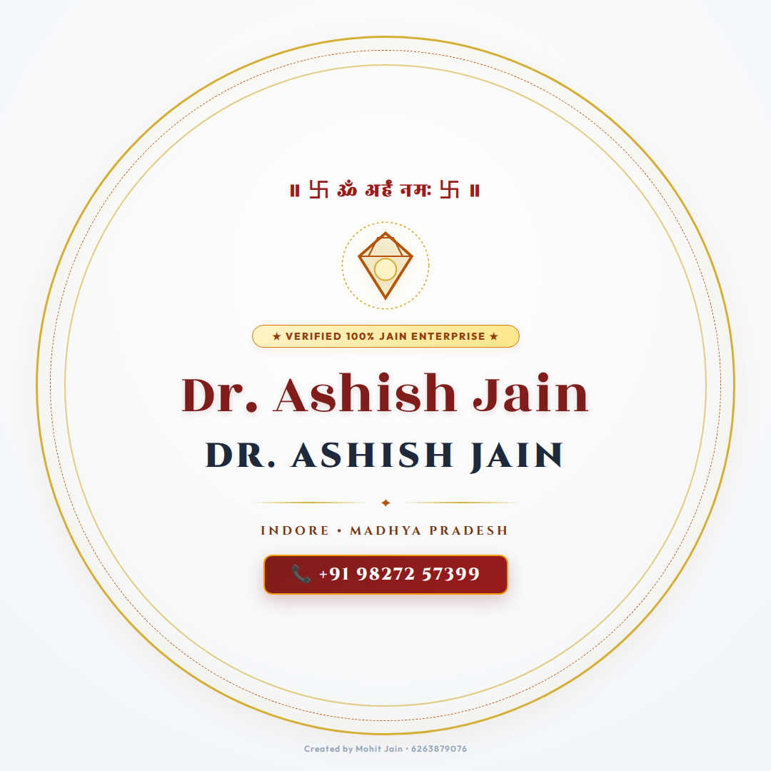 Dr. Ashish Jain