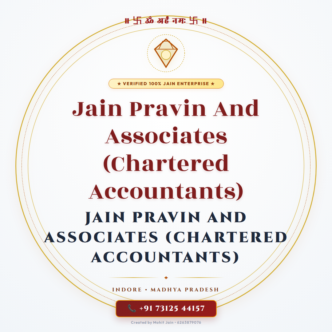 Jain Pravin And Associates (Chartered Accountants)