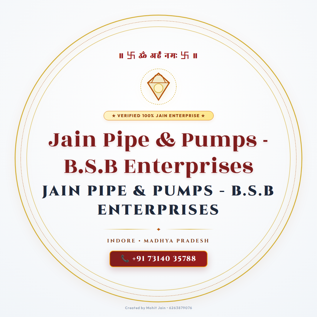 Jain Pipe & Pumps - B.S.B Enterprises