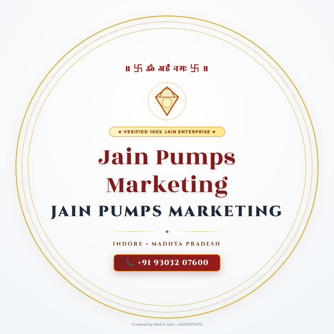 Jain Pumps Marketing