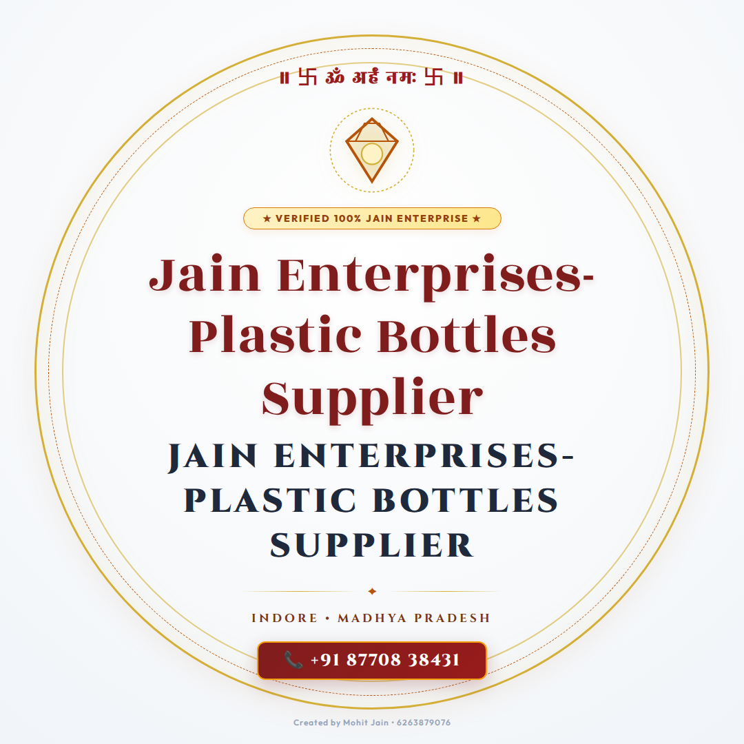 Jain Enterprises-Plastic Bottles Supplier
