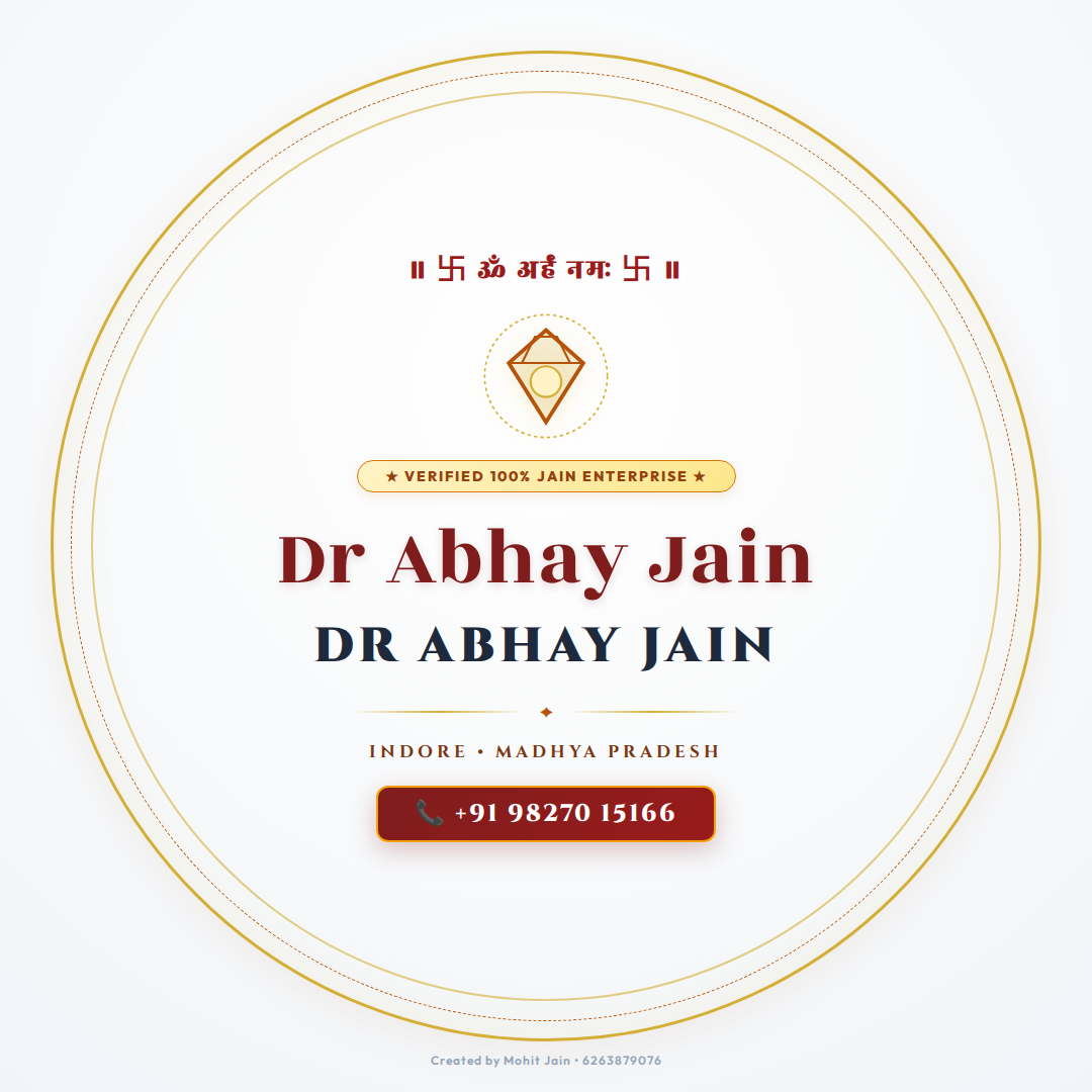 Dr Abhay Jain - Indore (452003)