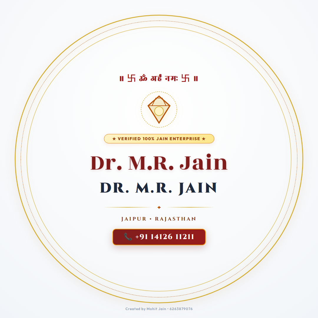 Dr. M.R. Jain